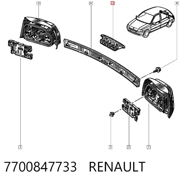  7700847733 Renault (RVI)