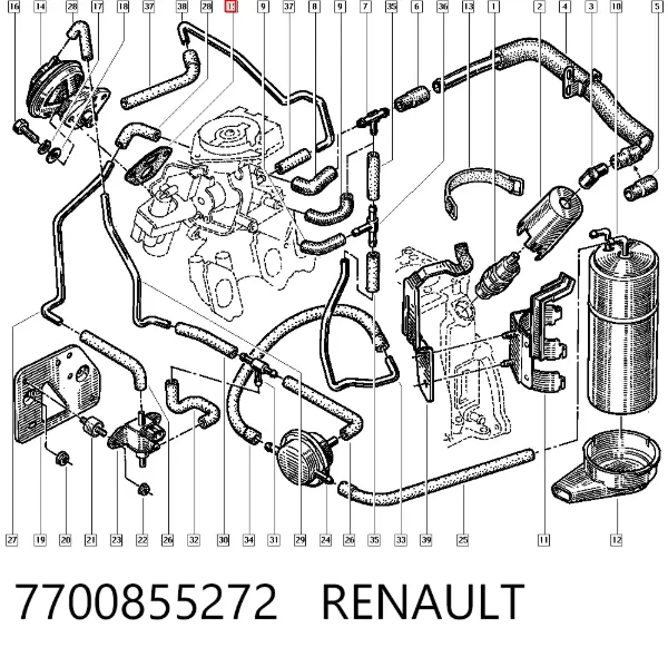  7700855272 Renault (RVI)