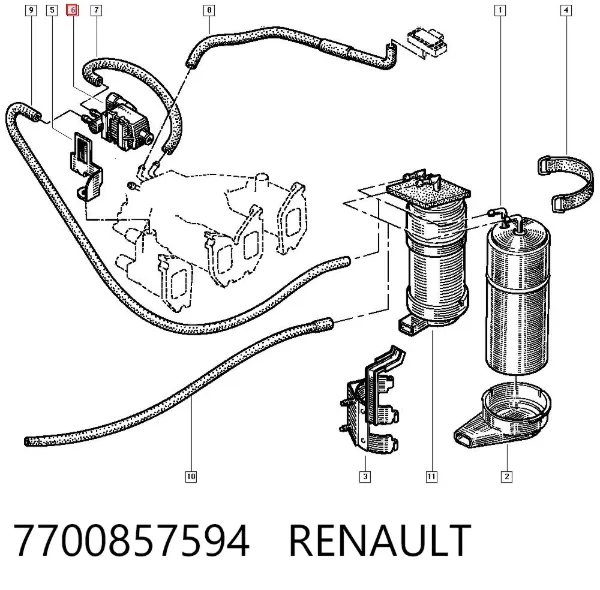  7700857594 Renault (RVI)