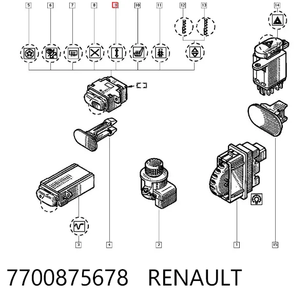  7700875678 Renault (RVI)