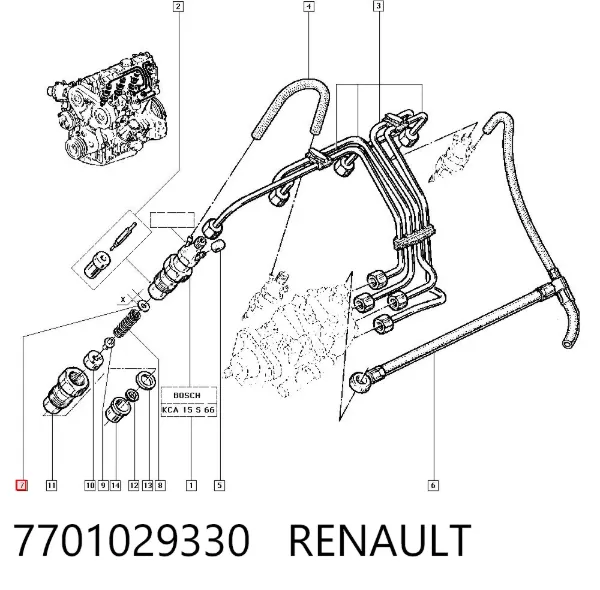  7701029330 Renault (RVI)