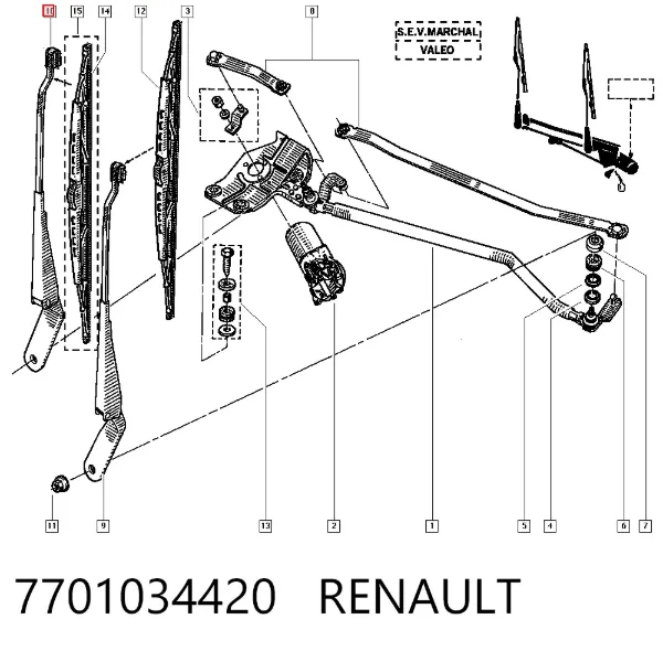  7701034420 Renault (RVI)