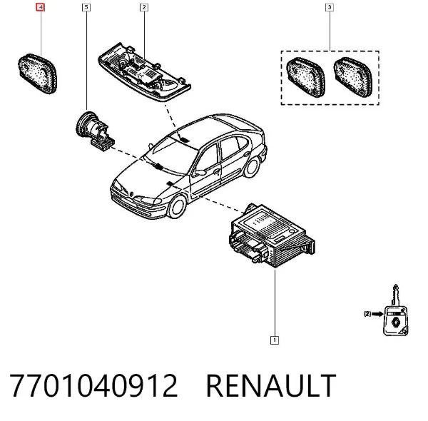  7701040912 Renault (RVI)