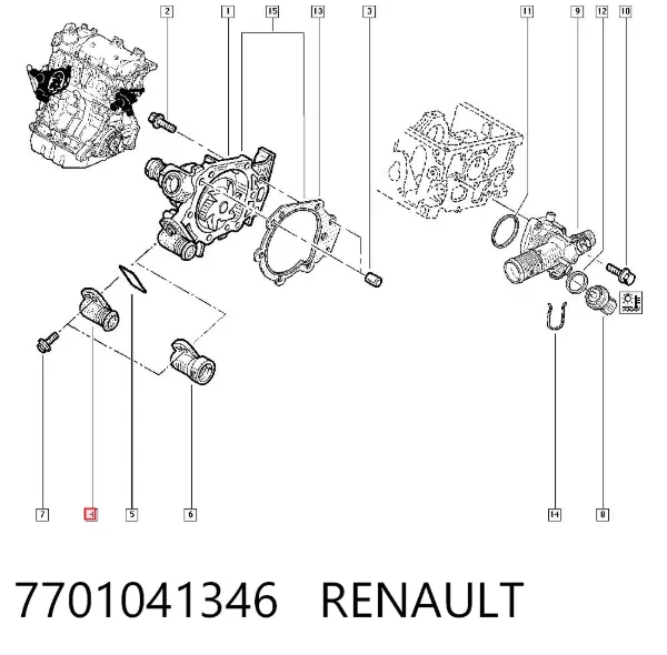  7701041346 Renault (RVI)