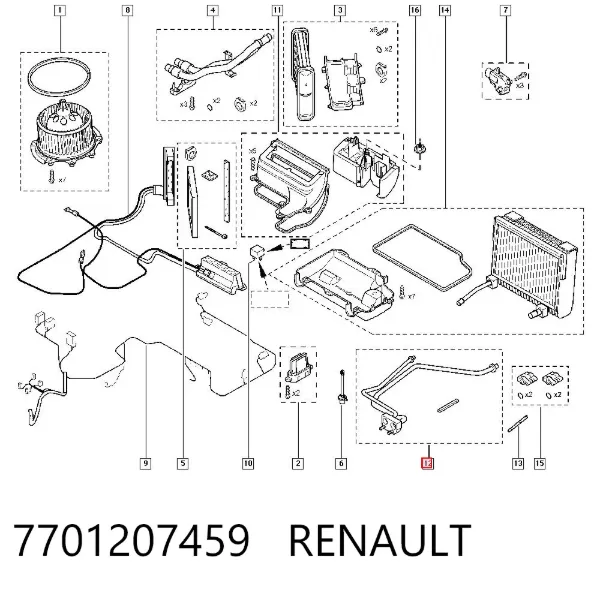  7701207459 Renault (RVI)