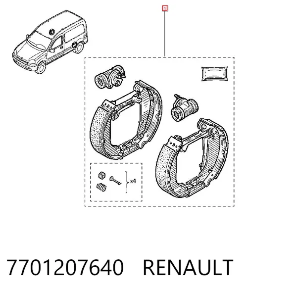  7701207640 Renault (RVI)