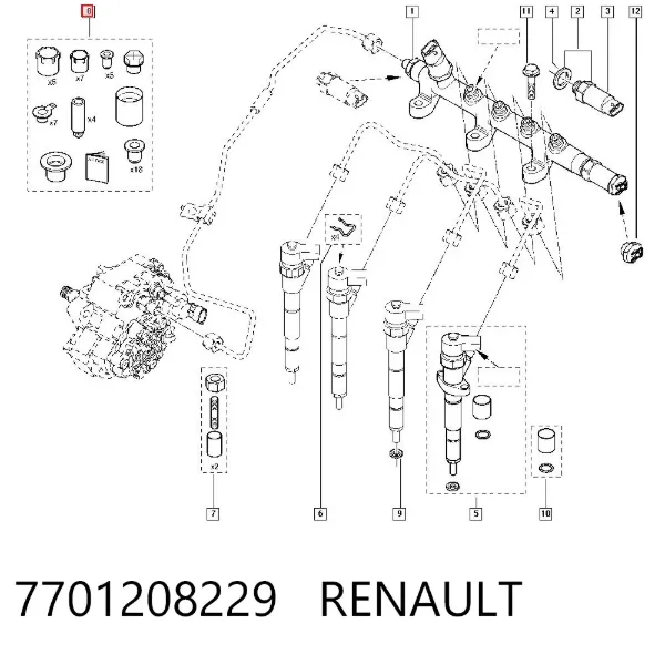  7701208229 Renault (RVI)