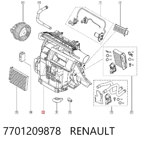  7701209878 Renault (RVI)