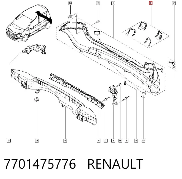 7701475776 Renault (RVI)