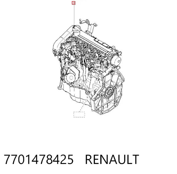 Motor completo 7701478425 Renault (RVI)