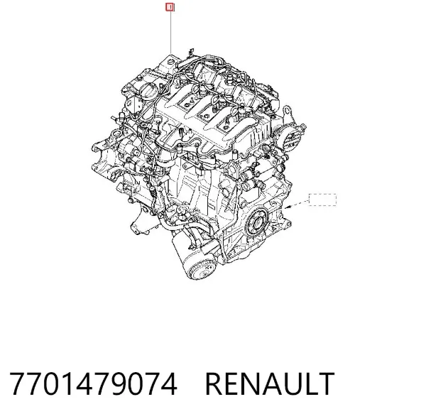 Motor completo 7701479074 Renault (RVI)