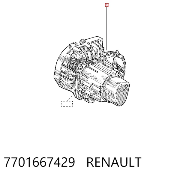 Caja de cambios Renault Megane I