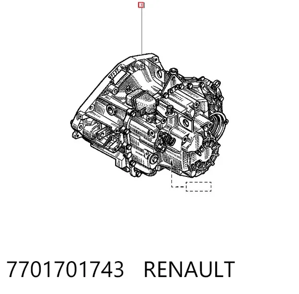 Caja de cambios Renault Espace III