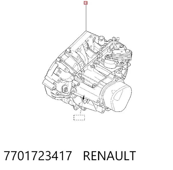 Caja de cambios Renault Clio III