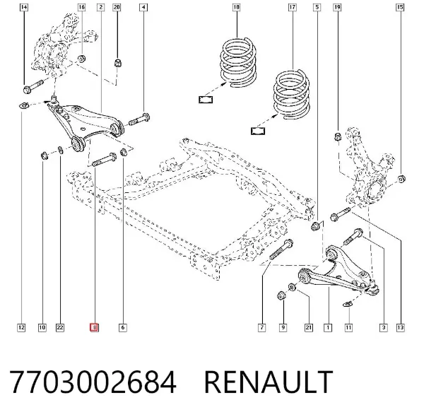  7703002684 Renault (RVI)