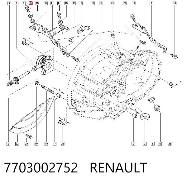  7703002752 Renault (RVI)