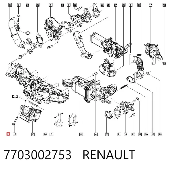  7703002753 Renault (RVI)