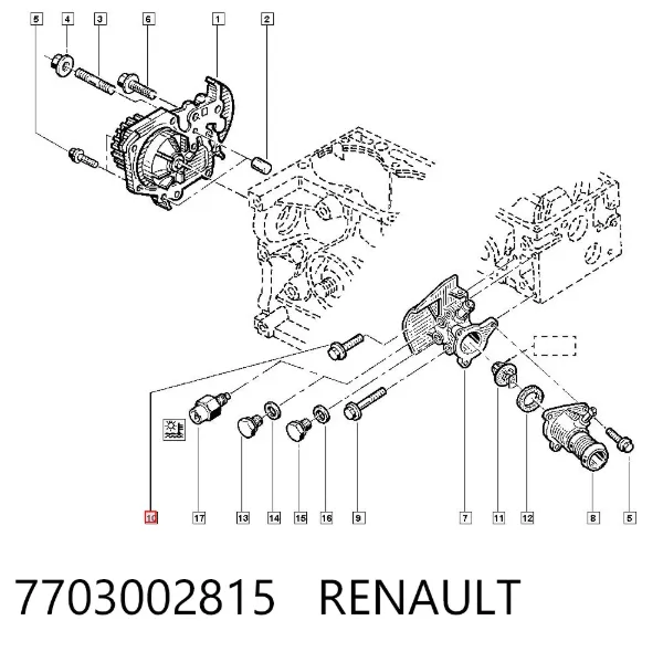  7703002815 Renault (RVI)