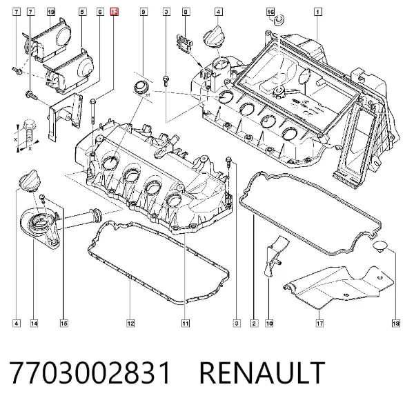  7703002831 Renault (RVI)