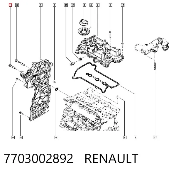  7703002892 Renault (RVI)