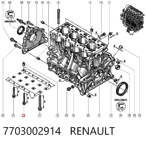  7703002914 Renault (RVI)