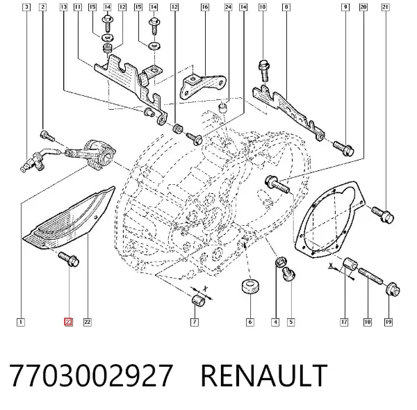  7703002927 Renault (RVI)