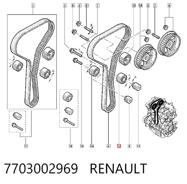  7703002969 Renault (RVI)