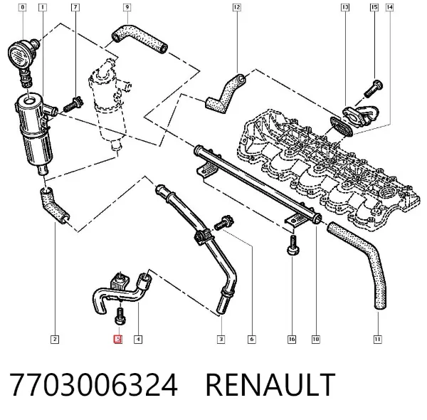  7703006324 Renault (RVI)