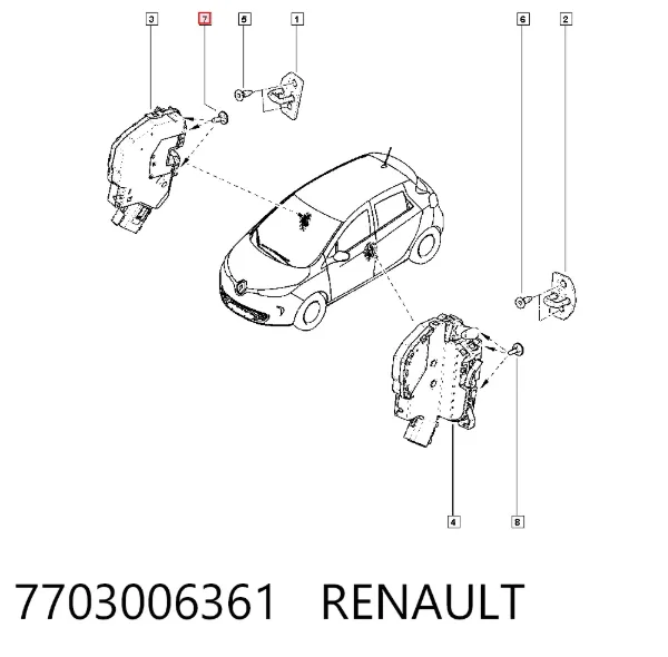  7703006361 Renault (RVI)