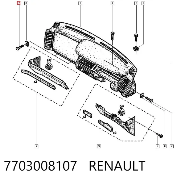  7703008107 Renault (RVI)