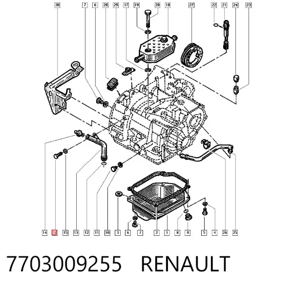  7703009255 Renault (RVI)