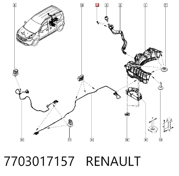  7703017157 Renault (RVI)