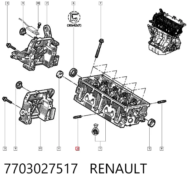  7703027517 Renault (RVI)