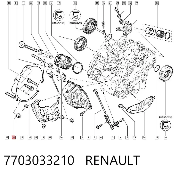  7703033210 Renault (RVI)