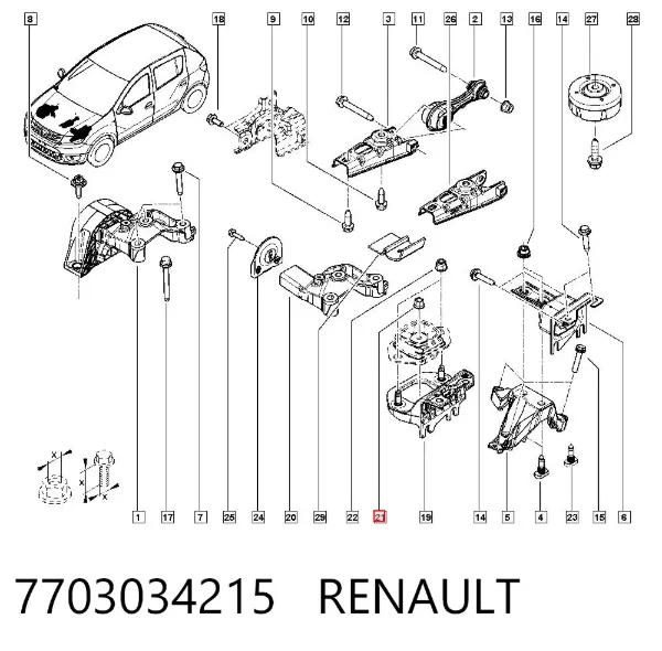  7703034215 Renault (RVI)