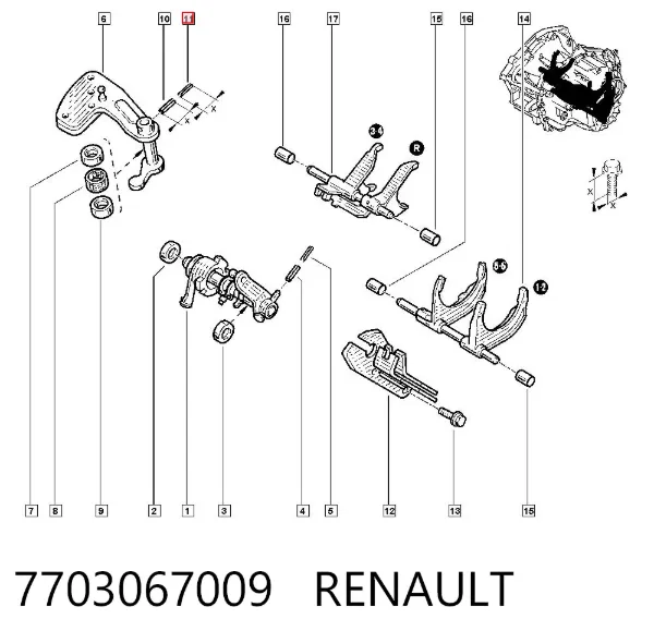  7703067009 Renault (RVI)