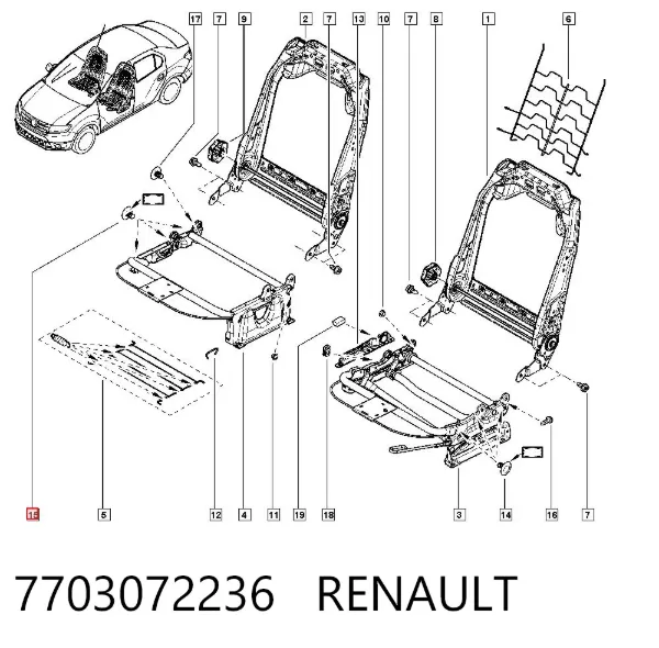  7703072236 Renault (RVI)