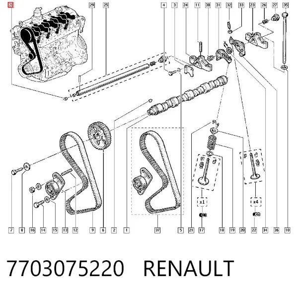 7703075220 Renault (RVI)