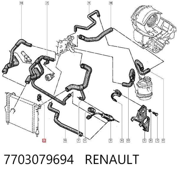  7703079694 Renault (RVI)