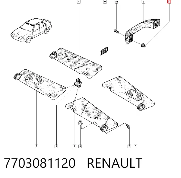  7703081120 Renault (RVI)