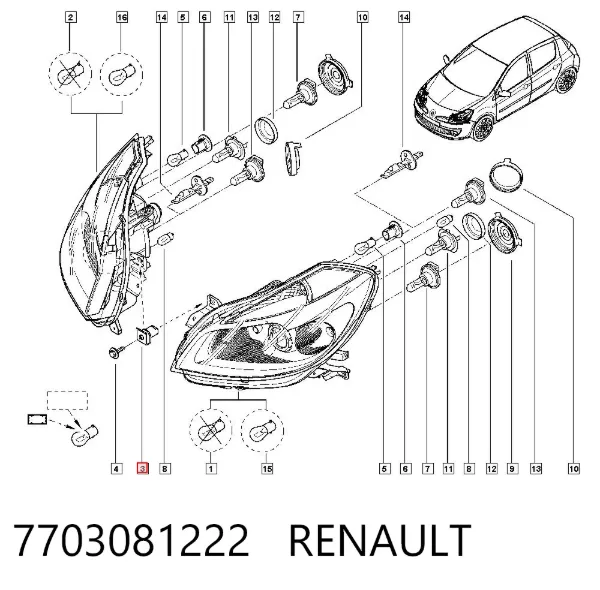  7703081222 Renault (RVI)
