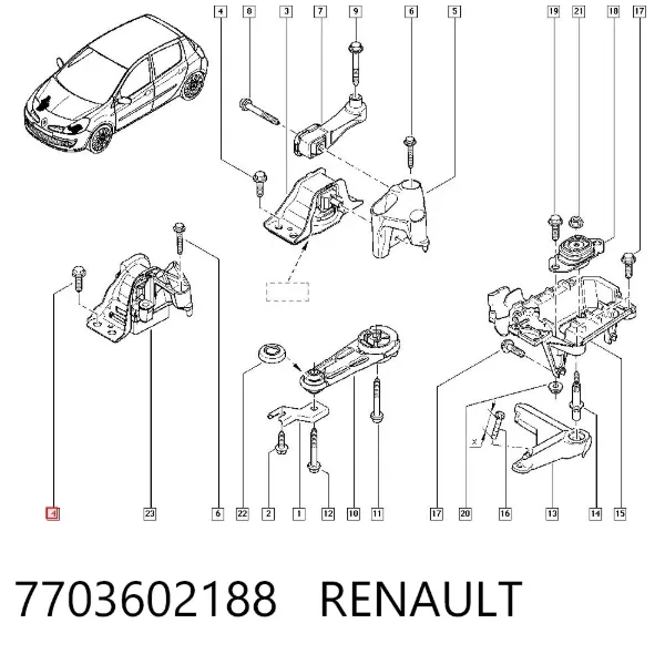  7703602188 Renault (RVI)