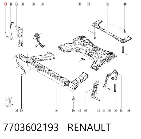  7703602193 Renault (RVI)