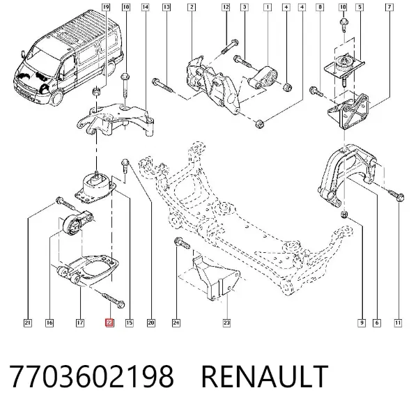  7703602198 Renault (RVI)