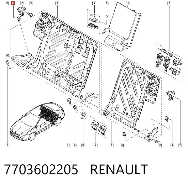  7703602205 Renault (RVI)