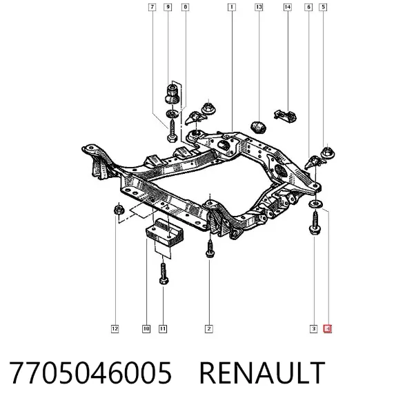  7705046005 Renault (RVI)