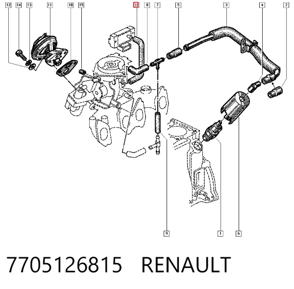  7705126815 Renault (RVI)