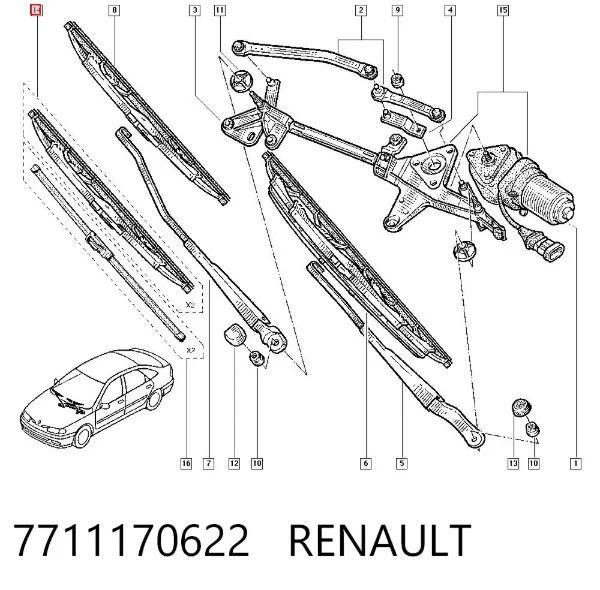  7711170622 Renault (RVI)