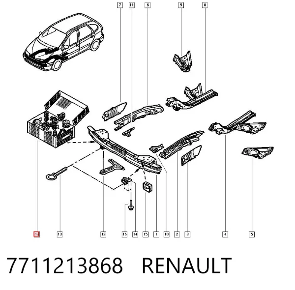  7711213868 Renault (RVI)