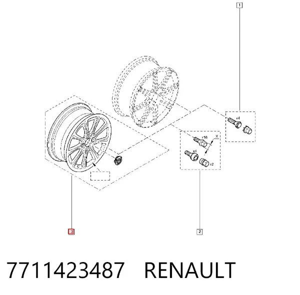 Llantas Renault LOGAN I